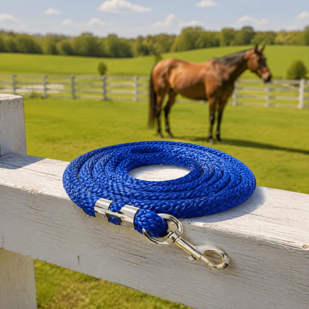 Heavy Duty Horse Training Rope High Tensile Horse Web Lunge Line Horse Lunge Rope Large Horses