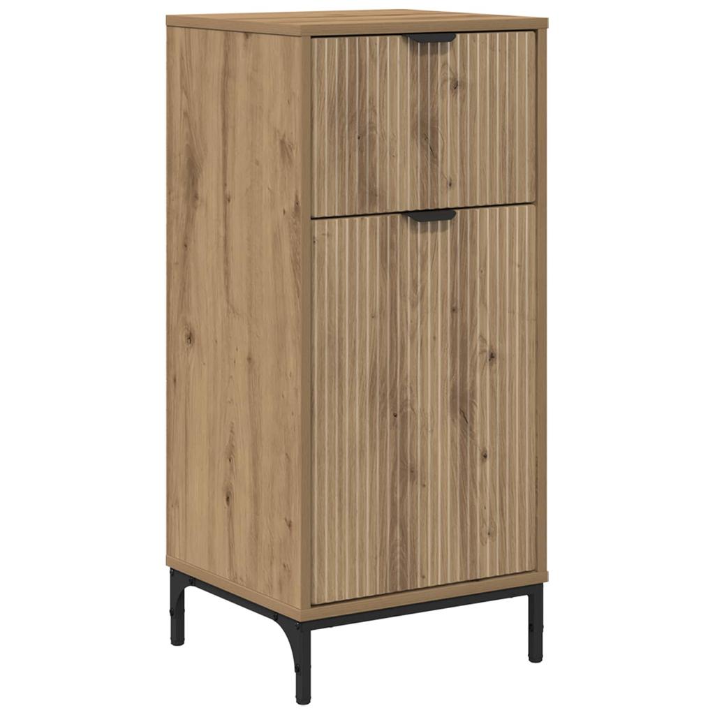 Bathroom Cabinet Artisan Oak 39.5 X 36 X 88 Cm
