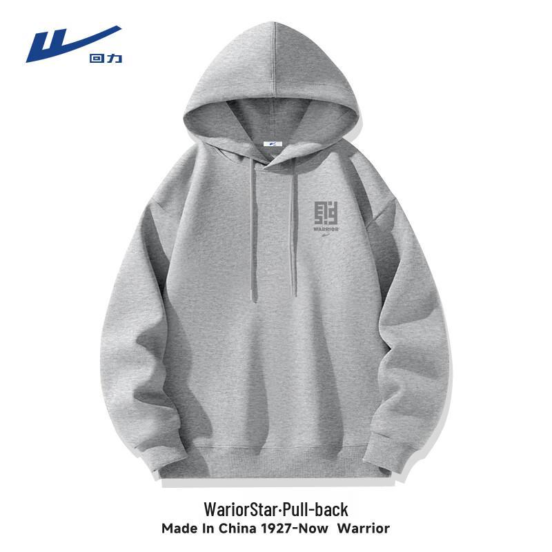 Warrior Men's Casual Hooded Sweatshirt