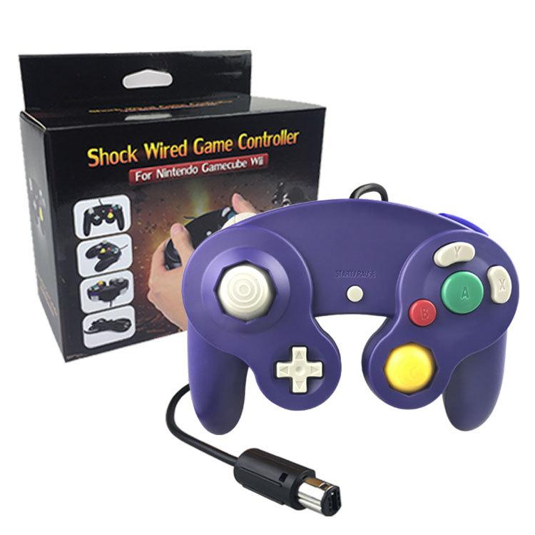 Controller for Nintendo GameCube Wired Controller, Single Point Rumble Gamepad for NGC