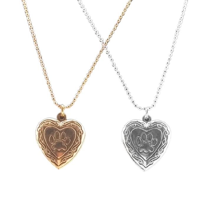 Heart Locket Necklace Alloy Material Party Jewelry Gift for Wedding Anniversary