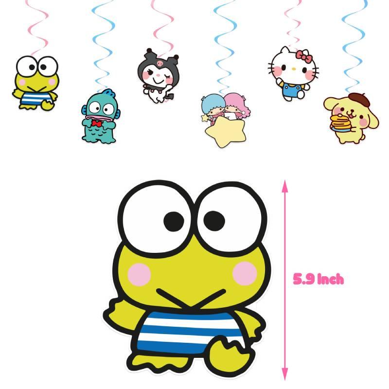 Melody Kuromi Sanrio Happy Birthday Party Decorations Set With Balloons And Cake Toppers Durable And Fun!