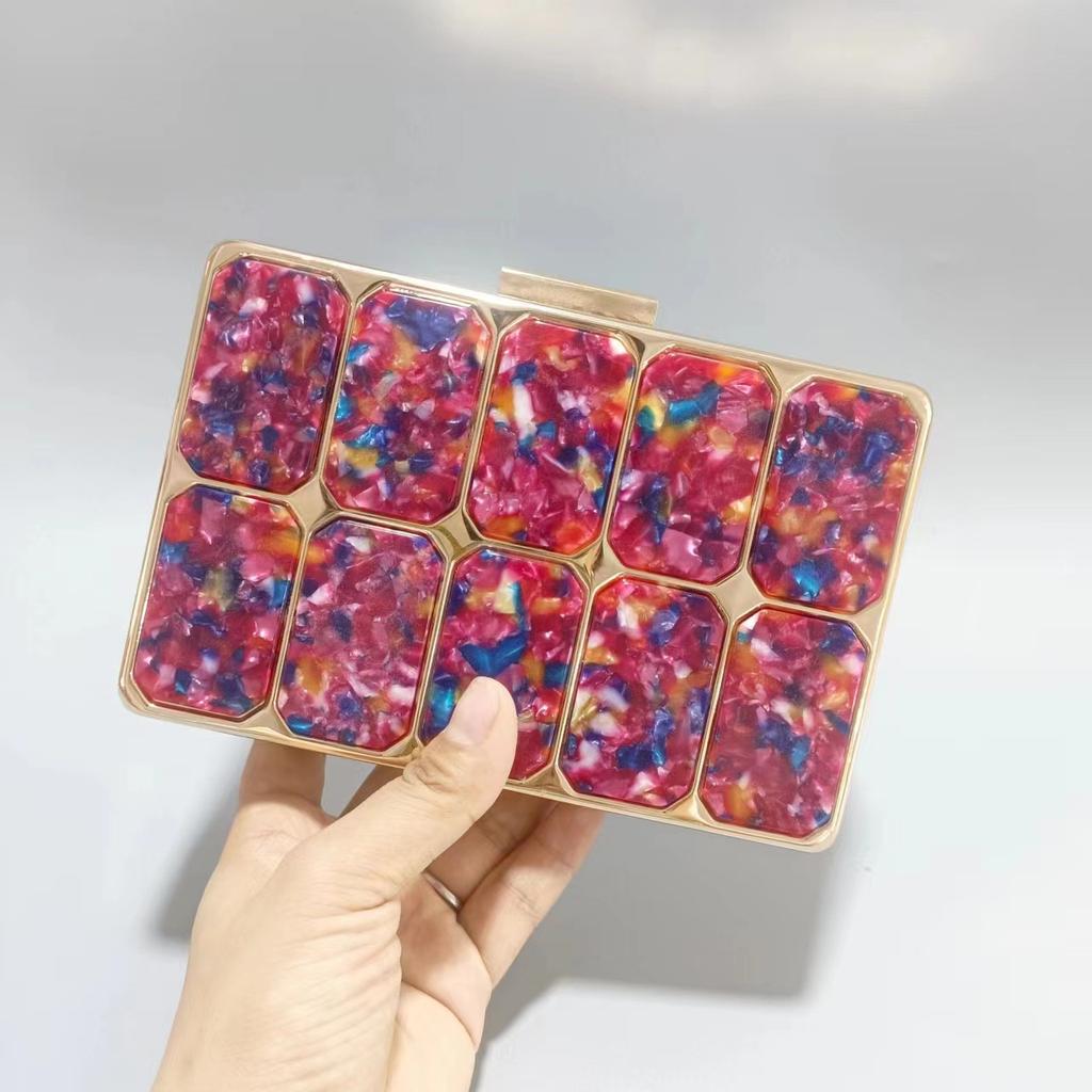 Acrylic Dinner Bag, Grab Bag, Shoulder Diagonal Span Wedding Fashion Women'S Bag