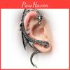 Rock Style Dragon Ear Jewelry With Alloy And Electroplated Finish For Party Wear