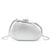 Women Evening Bag Irregular Clutches Purses Party Wedding Bridal Prom Purses Crossbody Bag with Chain Shoulder Bag Gifts