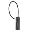 Steel Cable Lock 4 Digit Password Lock Rope Combination Lock for Bike Locker Fence Storage Cabinet Black