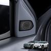 2PCS Car Interior A-pillar Tweeters/Door Speaker Decorative Stickers Stainless Steel Material LHD RHD For KIA EV3 2024 2025 2026