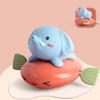 Niedliche Cartoon-Tier Klassische Baby Wasser Jet Spielzeug Kleinkind Schwimmen Aufgewickelten Uhrwerk Kinder Strand Bad Spielzeug Kinder Badezimmer Geschenke