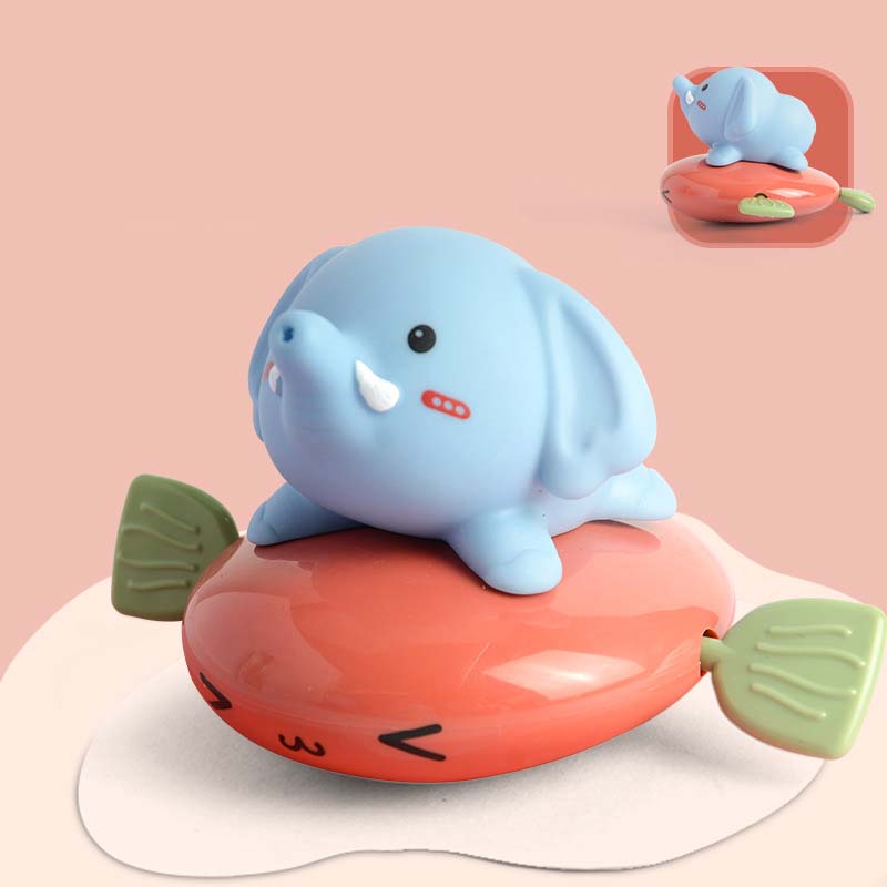 Niedliche Cartoon-Tier Klassische Baby Wasser Jet Spielzeug Kleinkind Schwimmen Aufgewickelten Uhrwerk Kinder Strand Bad Spielzeug Kinder Badezimmer Geschenke