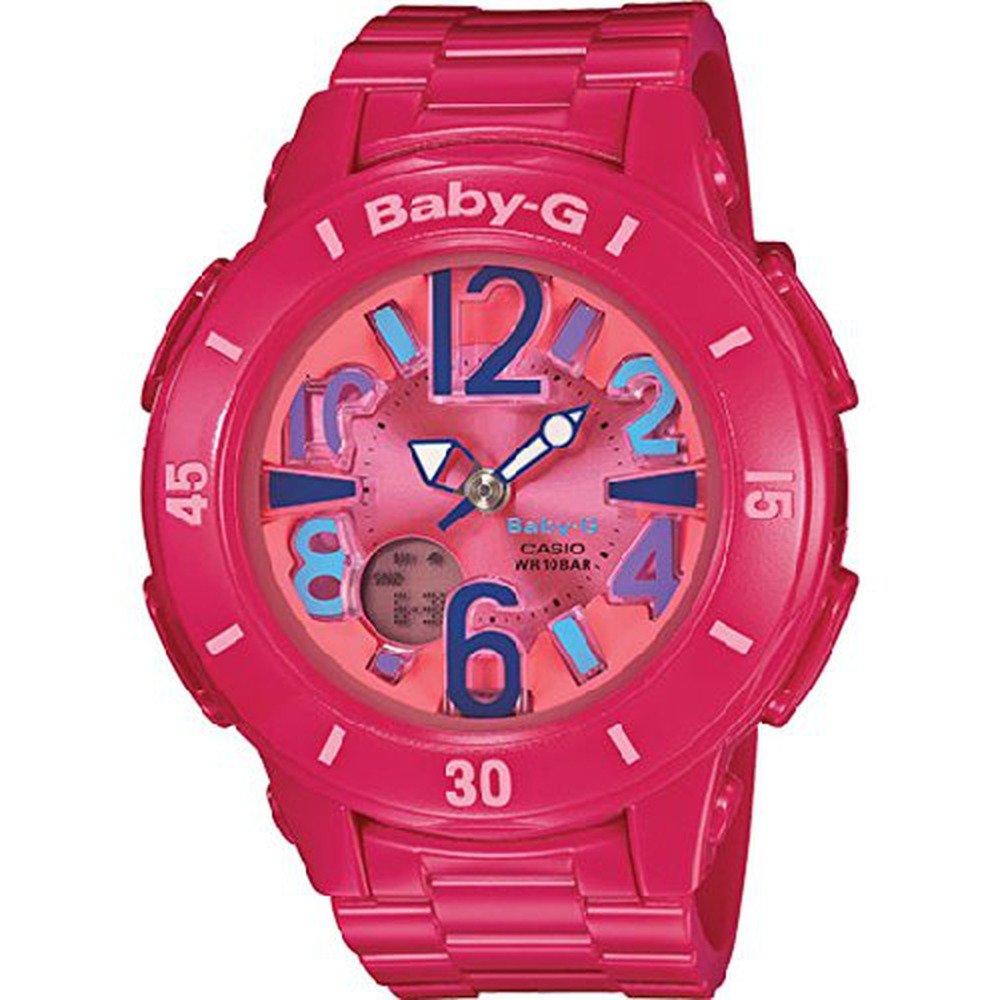 

Casio Baby G Pink Dial Pink Resin Ladies Watch BG171-4B1CR