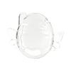 Clear Glitter Protective Case For Tamagotchi Connection V3 Cartoon Angel Bat Wing Anti-drop Shell Anti-Scratch Full Cover