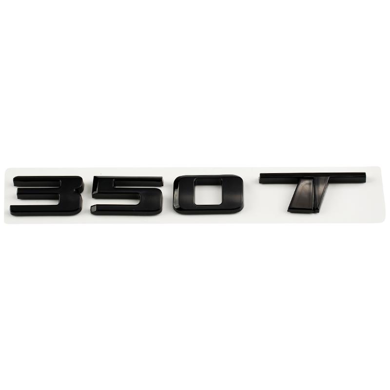 AADG1 350T letter label trunk mark car stickers For Cadillac CT5 Overseas Edition 350T Label CT4 CT6 XT6 rear tail refit accessories