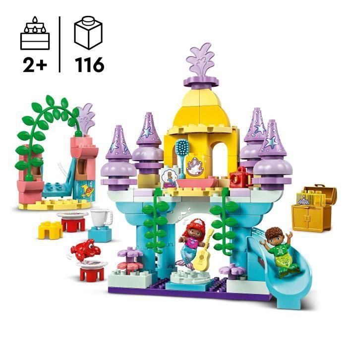 LEGO® DUPLO® | Disney 10435 Le palais sous-marin magique d’Ariel - Poupée La Petite Sirène