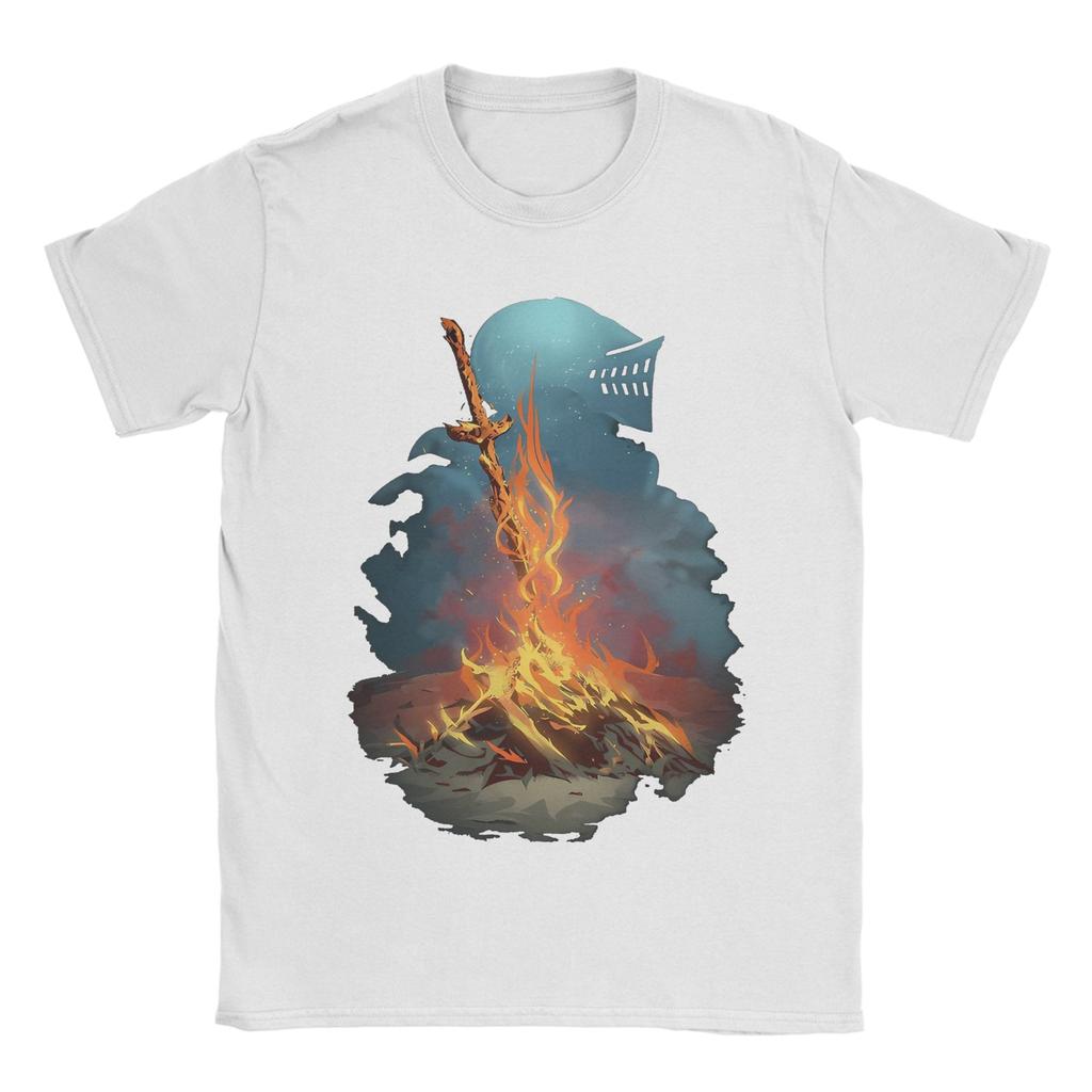 Darks Game Soulsd Sun Gwyndolin Mens T Shirts Humor Tee Shirt Short Sleeve O Neck TShirts Cotton Summer Clothes