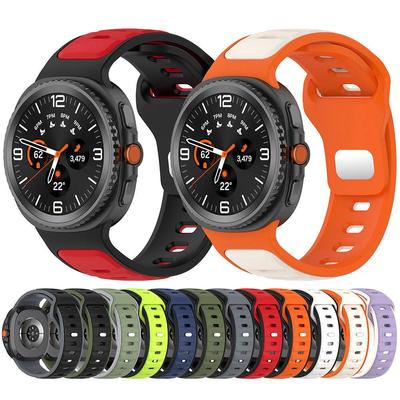 רצועה לשעון חכם Samsung Galaxy Watch 8 40 מ"מ 44 מ"מ/Watch 8 Classic לגברים ונשים, רצועת סיליקון ל-Galaxy Watch8 40 44 מ"מ Correa