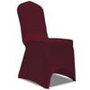 Day and Night - Stretch Chair Covers, 50 Pieces, Burgundy