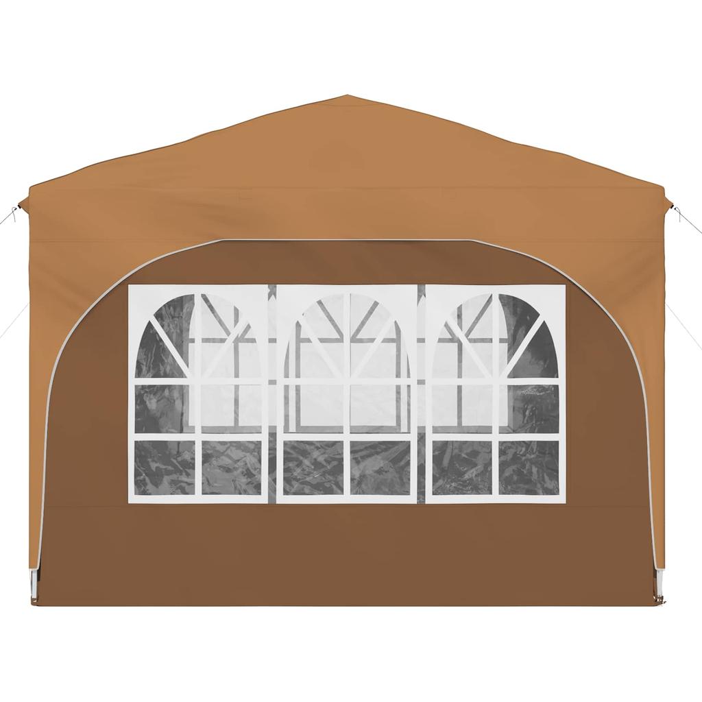 Pop Up Party Tent 290 X 290 X 245 Cm Beige