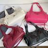 Retro locomotive wind large capacity shoulder armpit bag