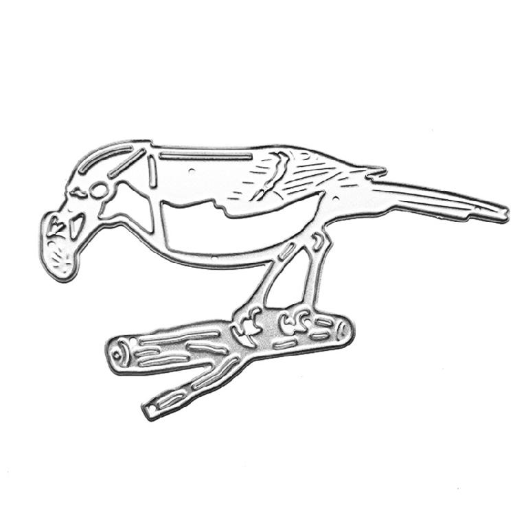 

Parrot Bird Cutting Dies Stencils Carbon Steel Die Cut Templates for Holiday Card Making Album Scrapbooking Decoration 1