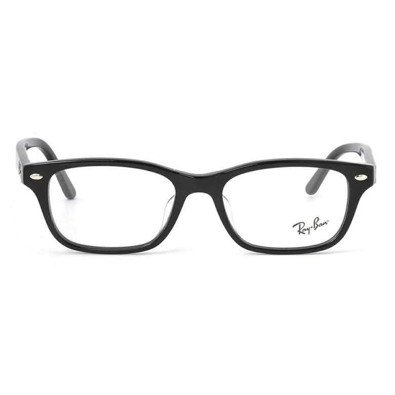 Ray-Ban RX5345D 2000 53 Light Smoke Leuchtende Farb-Linsen-Set Glänzendes Schwarzes Gestell