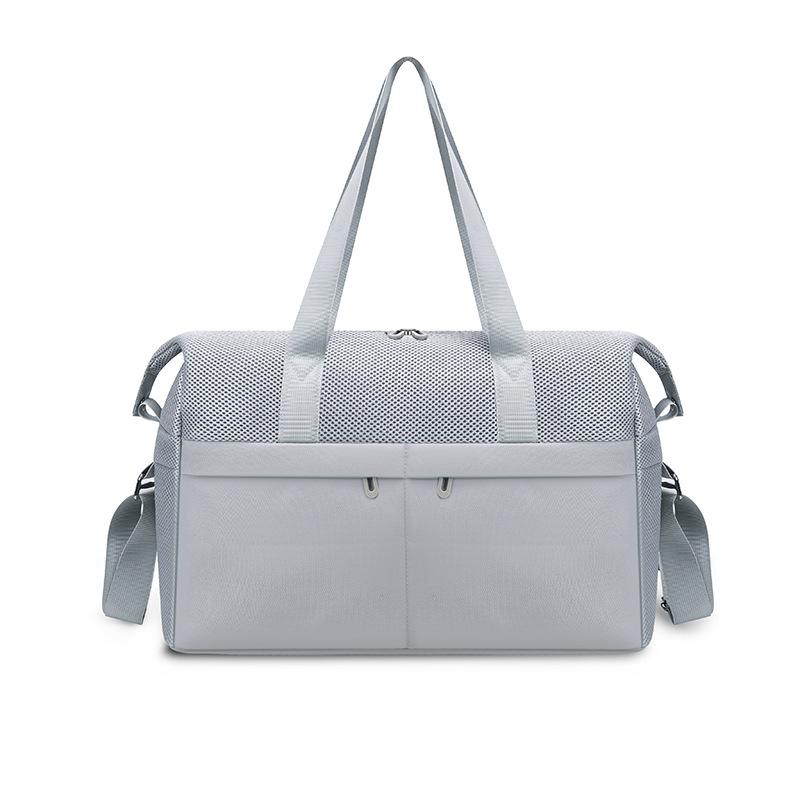 

Simple and Lightweight Dry and Wet Separation Sports Gym Bag Short-distance Multi-pocket Zipper Style Zipper Type Trolley Travel Bag
