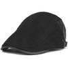 Nuovo Stile Unisex Berretti Piatto Vintage in Pelle Scamosciata Cappello Classico Newsboy Per Uomo Donna Quotidiano Casual & Stile Retro da Esterno Cappelli