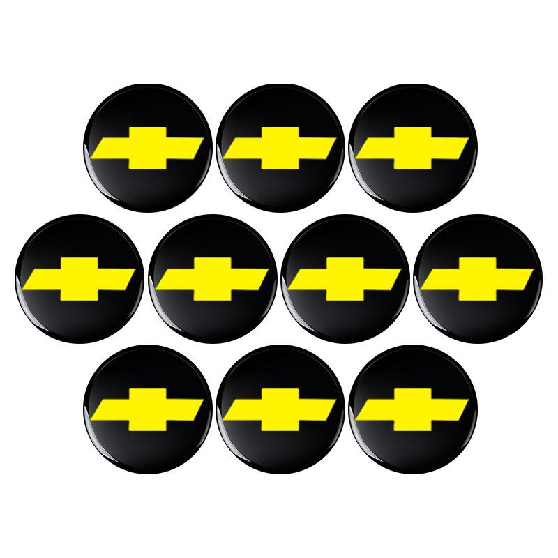 jnfb1 2/5/10/20Pc 14MM Remote Car Key Stickers Emblem Accessories for Chevrolet Cruze Captiva Lacetti Aveo Malibu Camaro Car Stickers