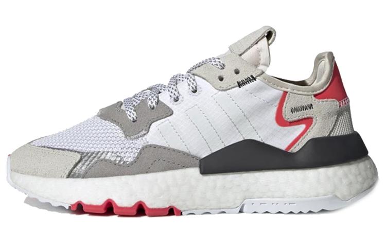 

Adidas Nite Jogger J White Shock Red Women s G28044 37