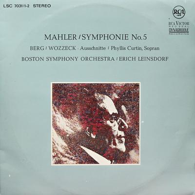 LP Record GUSTAV MAHLER / ALBAN BERG - ERICH  - Symphonie No.5 / Wozzeck (Ausschnit LSC703112 RCA Victor Red  Germany Classical Used