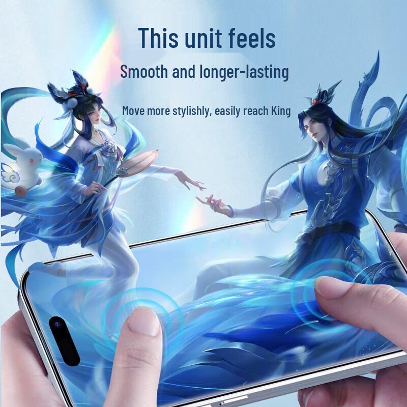 Mr. Blue Gorilla iPhone 14 Pro Max HD Tempered Glass Screen Protector