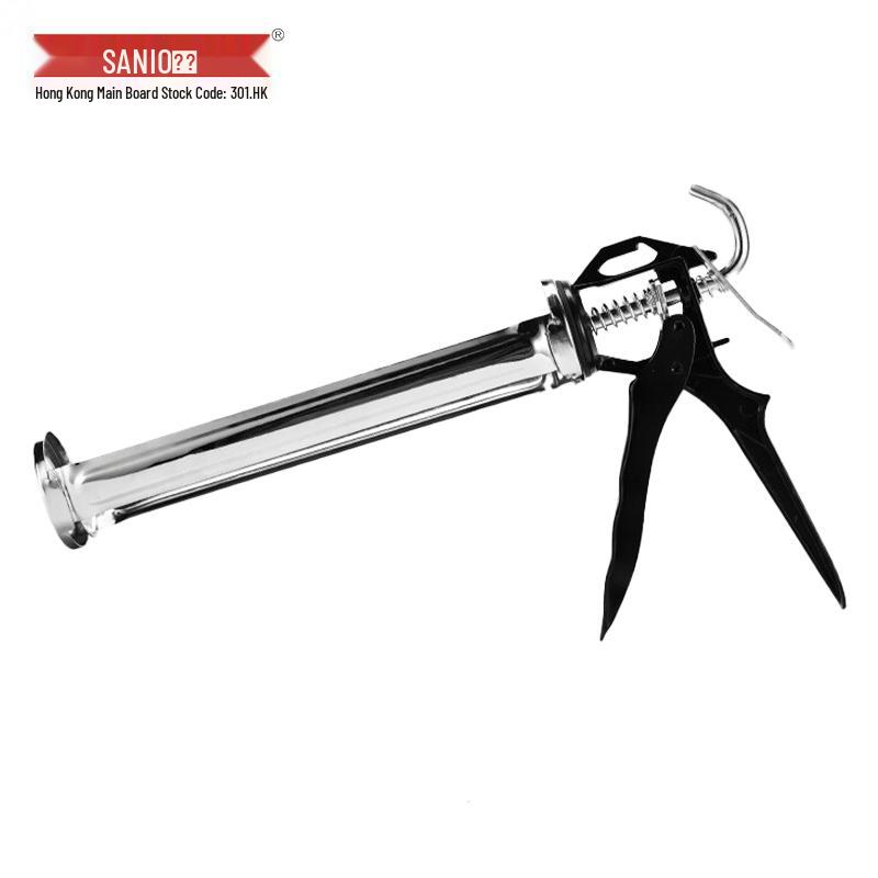 Effort-Saving Sealant and Adhesive Dispenser Gun