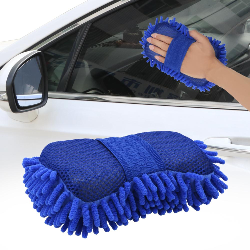 Car Window Body Washing Gloves Paint Care Motor Motorcycle Brush Washer Car Cleaning Car Detailing Soft Microfiber chenille Auto Maintenance