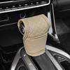 1 Pieza Cuero PU Antideslizante a Prueba de Polvo Protector de Pomo de Palanca de Cambios Universal Cubierta de Palanca de Cambios de Coche Accesorios de Decoración Interior para Palanca de Cambios