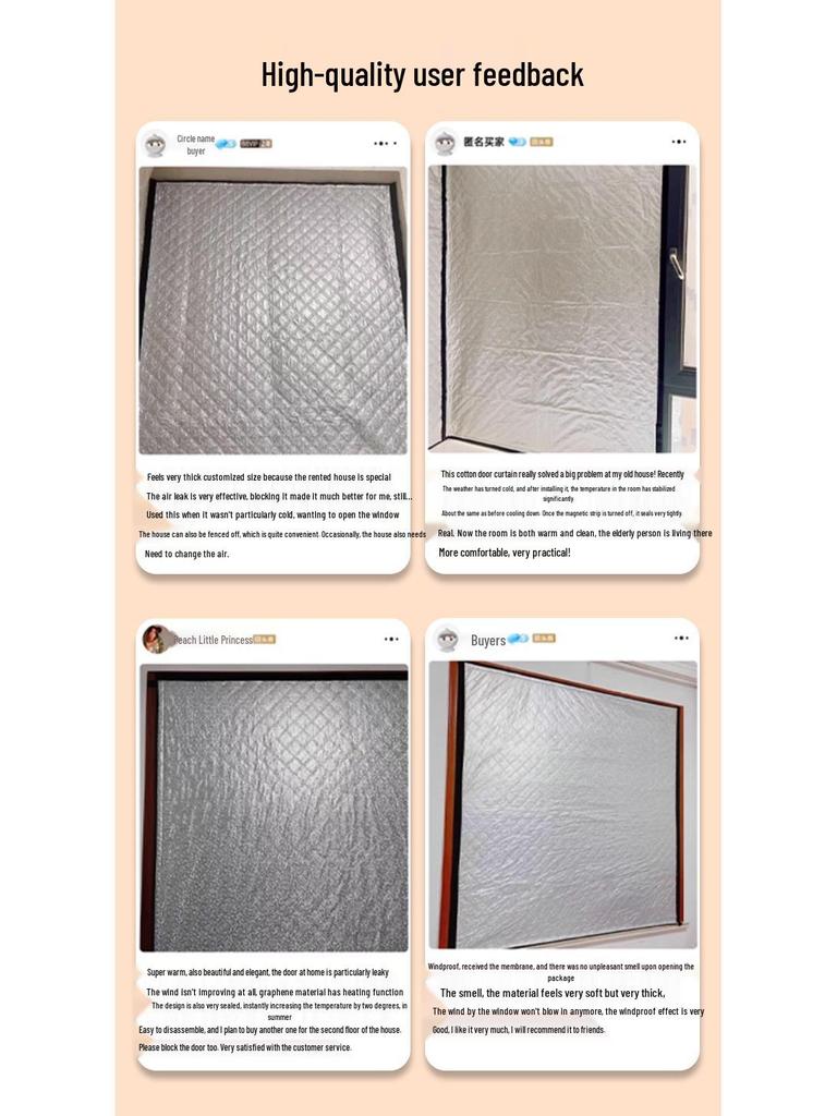 Selbstklebender Thermo-Rolladen mit Graphen-Isolierung