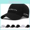 Embroidery Letters Reclusive Hats Women Spring Couple Go Out Sun Protection