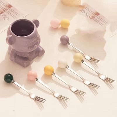 ZISIZ Violent Bear Fruit Fork and Jar Set