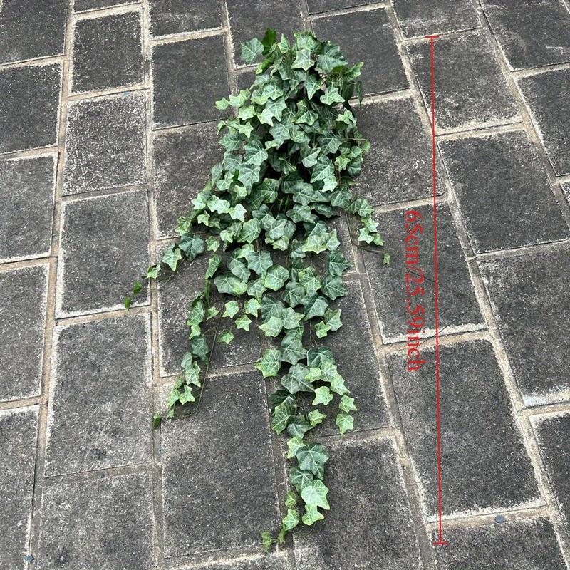 1Pc Simulation 25.6-inch Hand-feel Ivy Sweet Potato Leaf Vine Wall Hanging