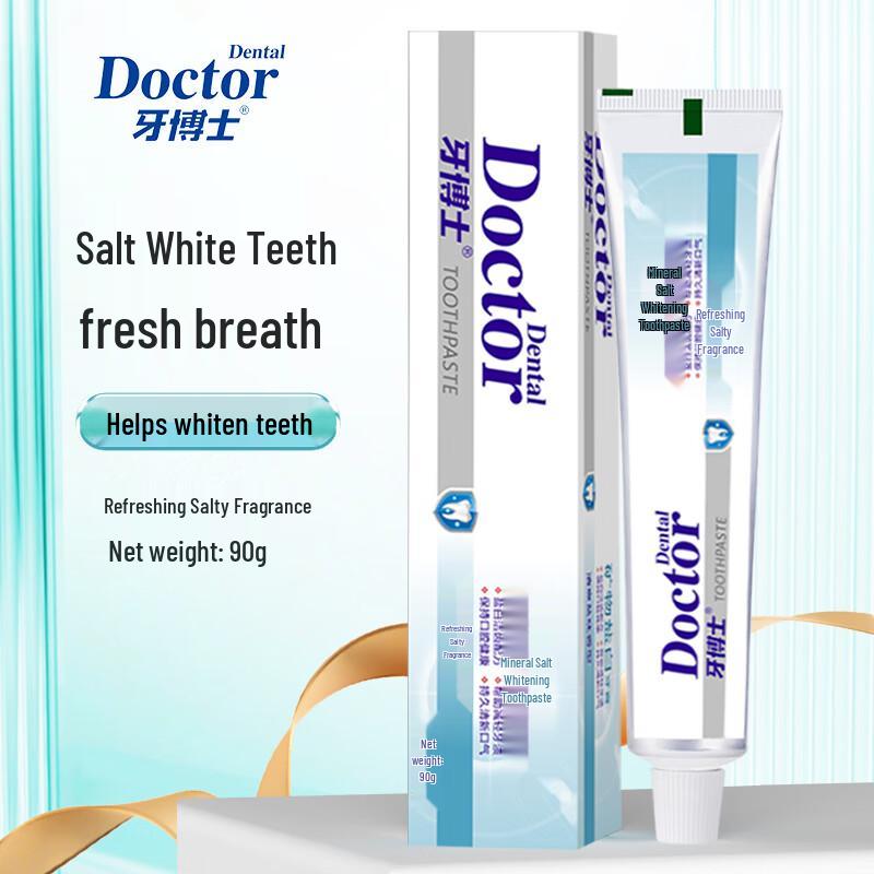 Dr. Tooth Mineral Salt Whitening Toothpaste (2-Pack)