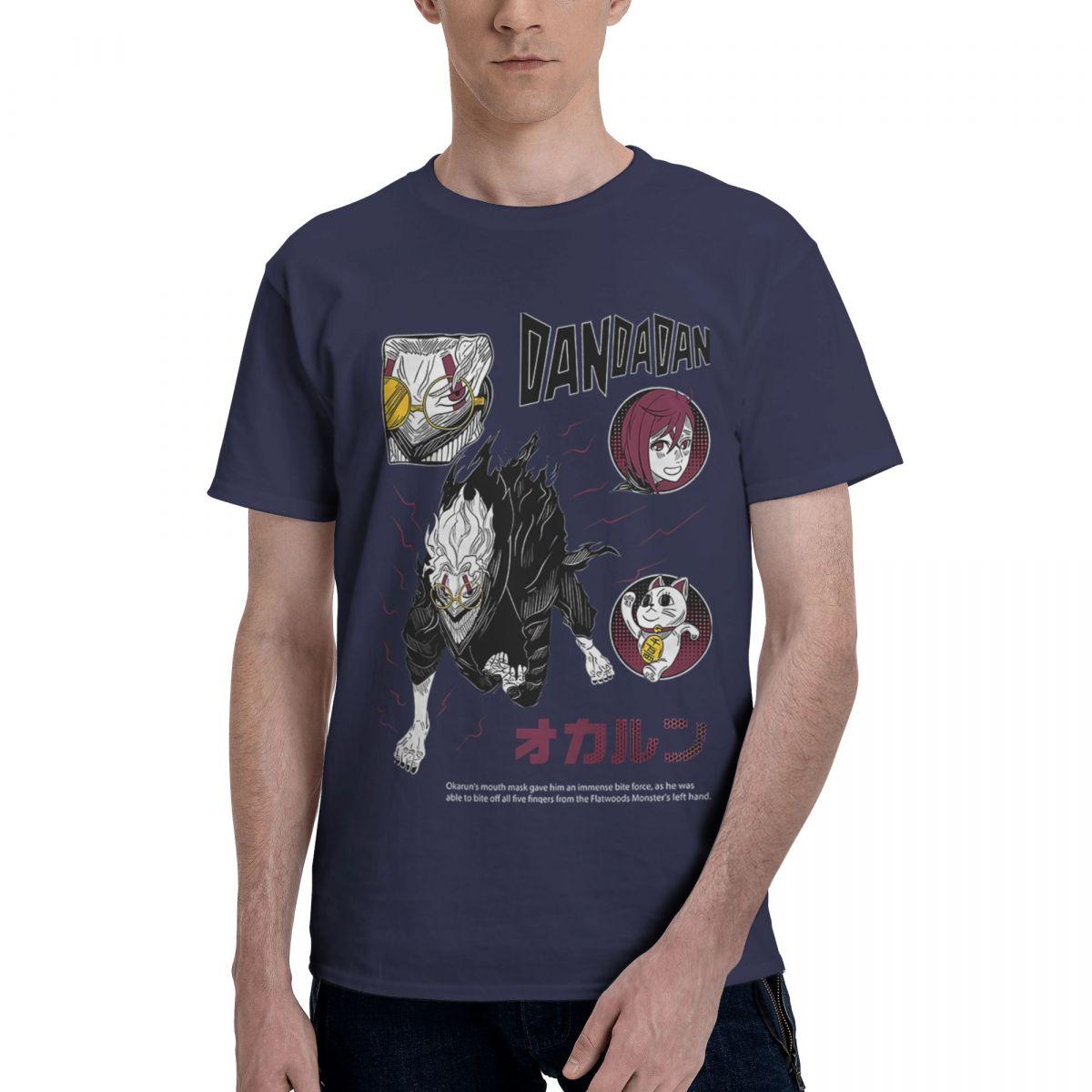 

Dandadan 100 Cotton Casual Breathable Confortable Manga Mens Designer Clothes T Shirt Men 4XL