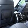 Carbon Fiber Car Zadní řada opěradla Síťové kryty rámu Obložení pro Land Rover Discovery Sport Range Rover Evoque Sportovní příslušenství