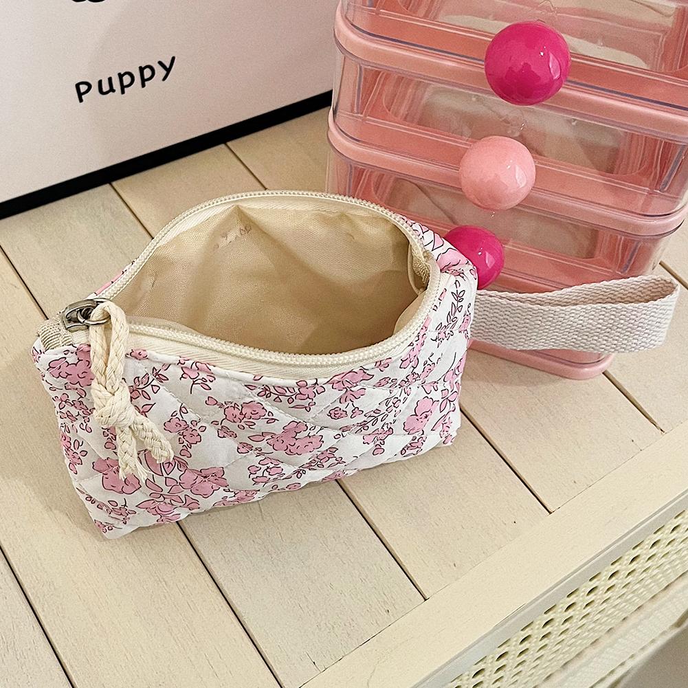 3pcs/set Students Cute Floral School Bag Women Casual Bookbag Travel Large Capacity Backpack with Crossbody Bag and Clutch Purse