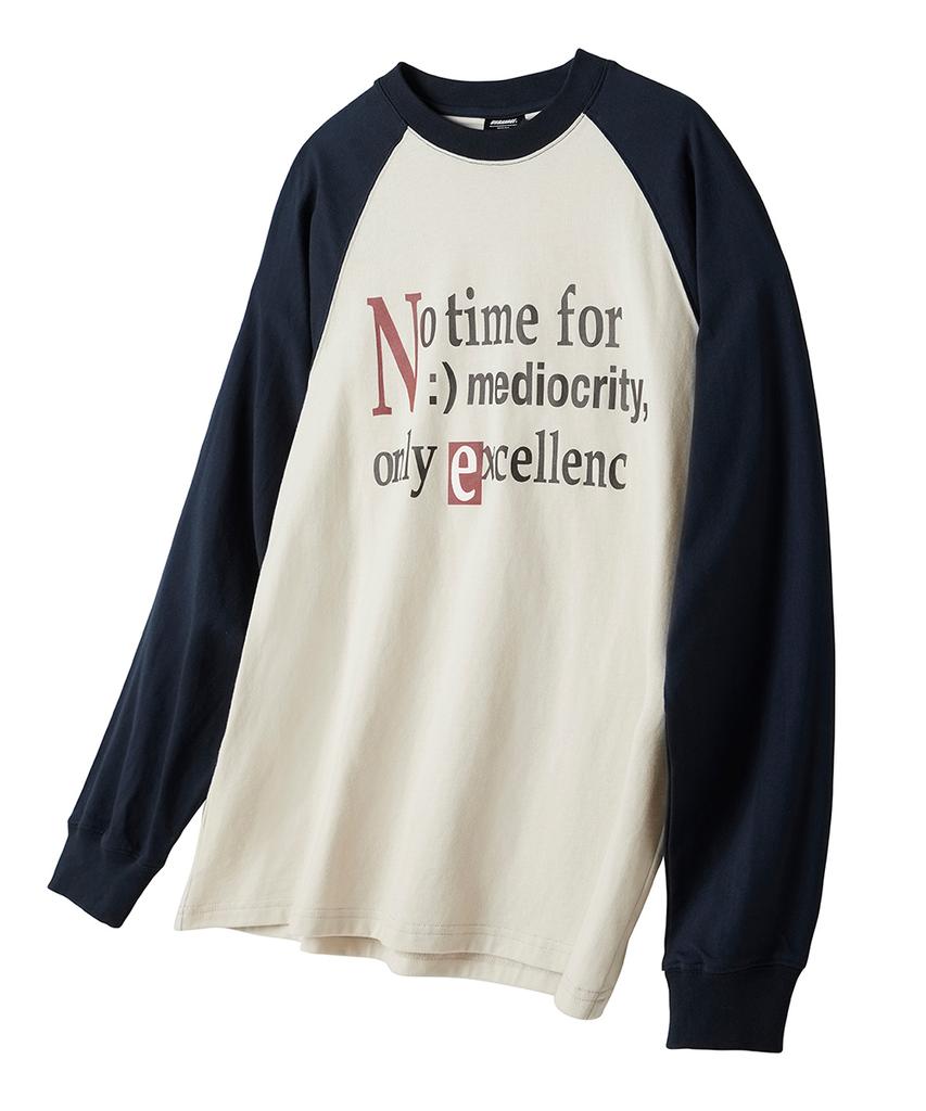 URBANAGE No Time Raglan Long Sleeve_Navy