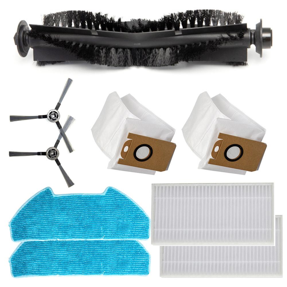 For Redkey R10 Robot Vacuum Parts Set with Filters Dust Bags and Mop Cloth