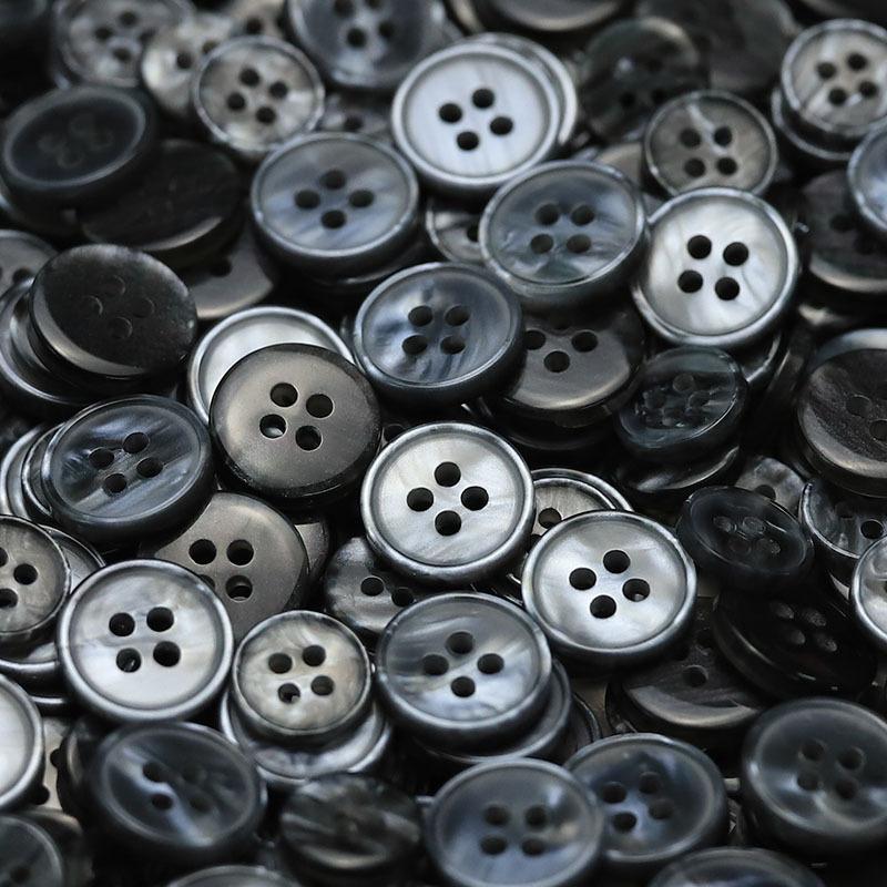 5Pcs Four-Eye Imitation Shell Button Resin Clothing Versatile Buttons Knitted Cardigan Top Shirt Sleeve Collar Clothes Buckle