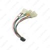 Android Navigation Host 16P Power Connector to Toyota Tail Line Adapter with 3-Head Output for Zhixun Interface