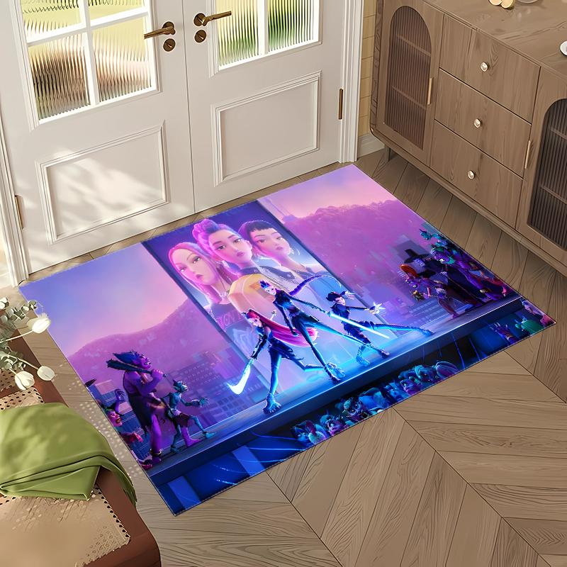 Kpop Girl Group (112) Office Rug Elegant Floor Rug for Office Living Room Bedroom and Indoor Home Spaces