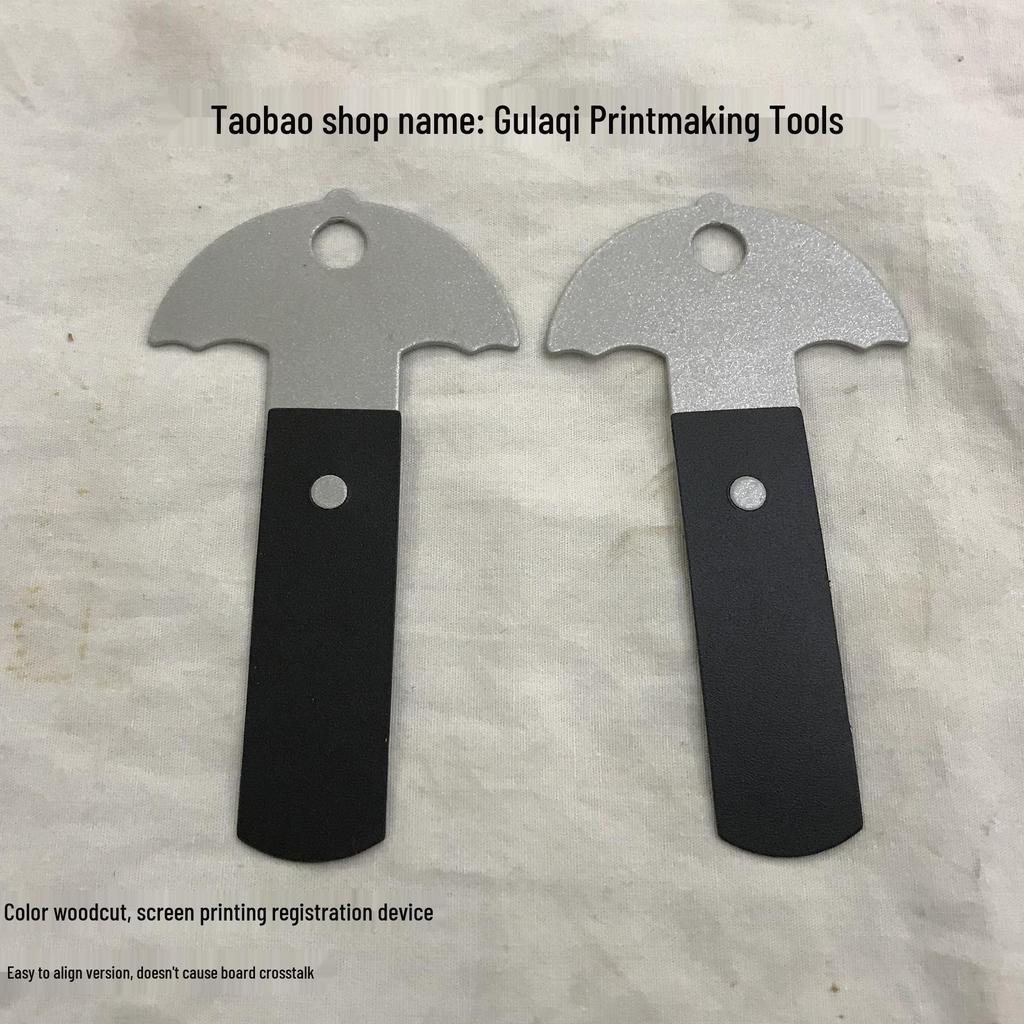 Color Woodcut & Paper Screen Printing Marker Ruler - Registration Tool