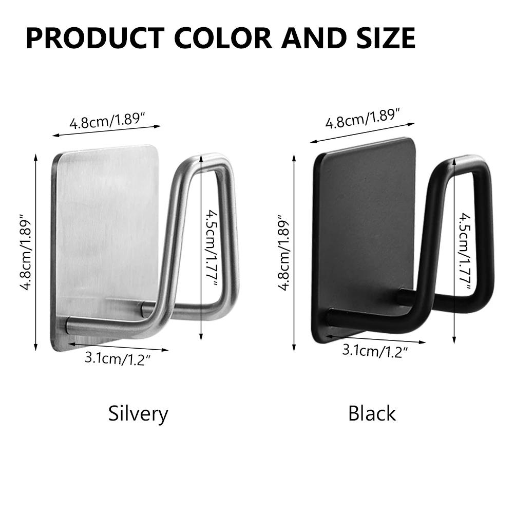 Suport pentru bureți de bucătărie autoadezivi, bureți de chiuvetă, scurgere, uscare, suport pentru depozitare din oțel inoxidabil 304, accesoriu pentru chiuvetă de bucătărie