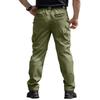 Men Pants Multi Pocket Breathable Outdoor Hiking Fishing Construction Work Trousers for Daily Use