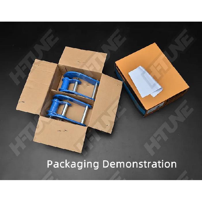 4x4 Pickup Rear Leaf Spring Double Comfort Shackles Lifting Kits for Ranger 2009-2011